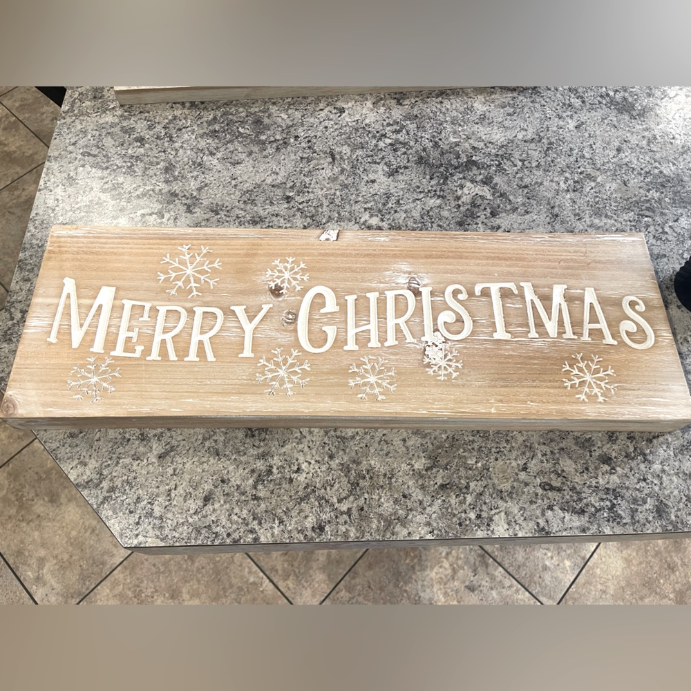 Christmas sign